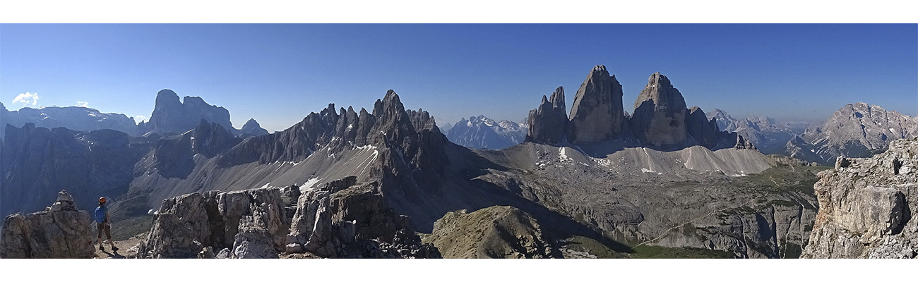 Tre Cime Lavaredo  ( Dolomites Italie) en tant qu'objet dynamique - 1